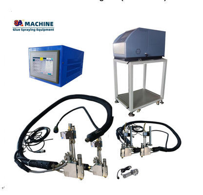 10L Pump 3A10L-4 Hot Melt Adhesive Dispensing System for 95KG Gluing Machine and 4 Guns