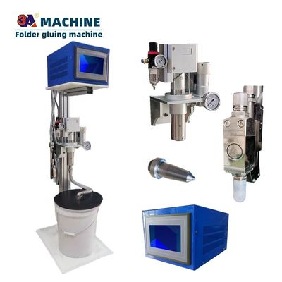 Automatic Glue Dispenser 90 KG Glue Spraying Machine for Cold Glue Pasting