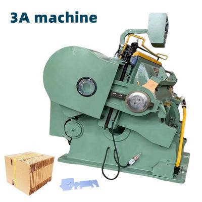 Grinding Carton PVC Card Die Cutter with High Safety Performance and 4kw Motor Power