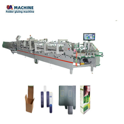 Speed Folder Gluer with Deviation Correction and Pre-Folding Core Components Pump Qualit
