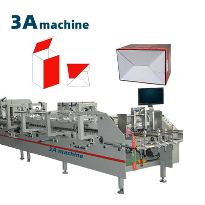 CQT-900YG-2 Pre-Folded Bottom Lock Double Pieces Auto Corrugated Board Folder Gluer Machine