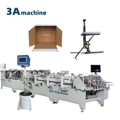 CQT 900YG-2 Pre-folded Bottom Lock Automatic Corrugated Carton Folder Gluer Machine