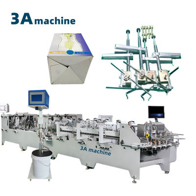 CQT 900YG-2 Pre-Folded Bottom Lock Carton Box Making Machine Prices Folder Gluer Spares