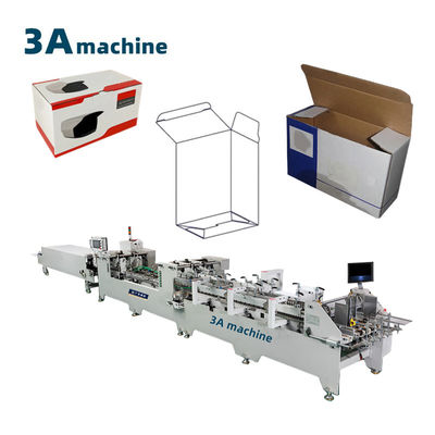 1100JGKW Cardboard Box Corrugated Box Dual- Lock Bottom Paper Pasting Gluing Machine