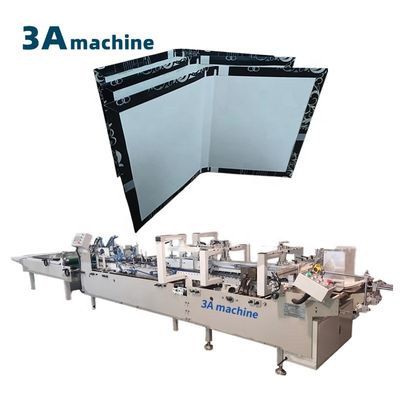CQT-800BS Automatic Book Cover Side Pasting Machine Folding and Gluing Box Machine