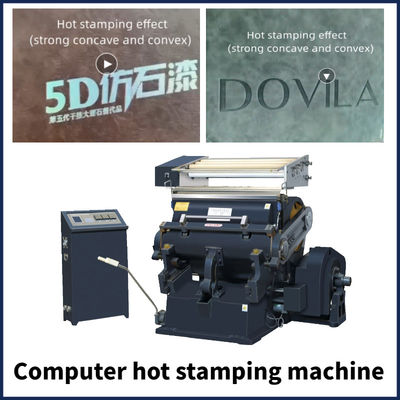 Continuous Hot Stamping Speed of 20 Minutes CQT-930 Gold Embossing Machine for Leather