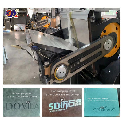 Continuous Hot Stamping Speed of 20 Minutes CQT-930 Gold Embossing Machine for Leather
