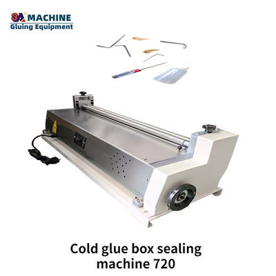 Fast Production 720 Cold Glue Pasting Paper Gluing Machine with Core Components Motor
