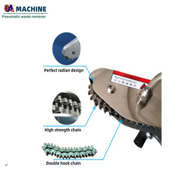 8*12 Size NT502 Pneumatic Waste Cleaning Machine for 220V Voltage Requirement