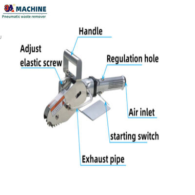 8*12 Size NT502 Pneumatic Waste Cleaning Machine for 220V Voltage Requirement