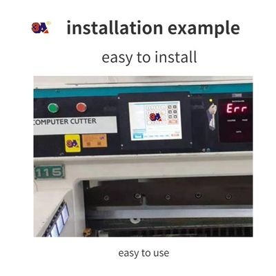 POLAR 115 Paper Cutting Machine Video Outgoing-Inspection and Program Control System