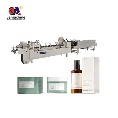 3a Automatic Mini Box Folder Gluer Machine for Garment Shop Stick Single Side Folding