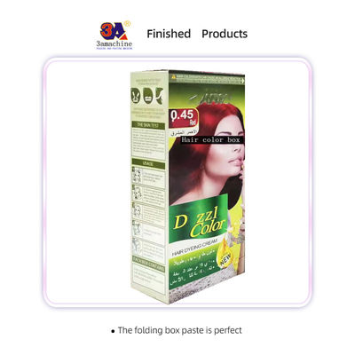 3a Automatic Mini Box Folder Gluer Machine for Garment Shop Stick Single Side Folding