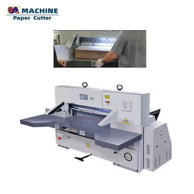 237x137x187cm Size QZYK92 Side-by-Side Program-Controlled Paper Cutter with 50 m/min Speed