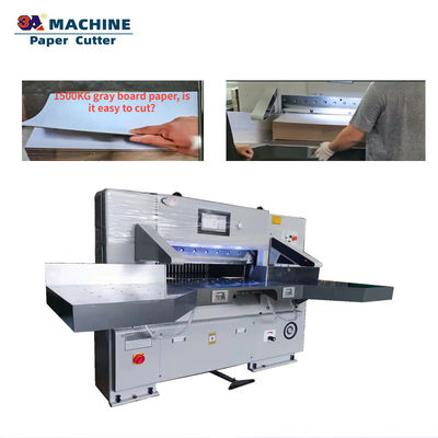 237x137x187cm Size QZYK92 Side-by-Side Program-Controlled Paper Cutter with 50 m/min Speed