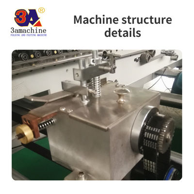 1500 kg Capacity Automatic Glue Machine for Cardboard 250g-650g 3A Paper Pasting Machine
