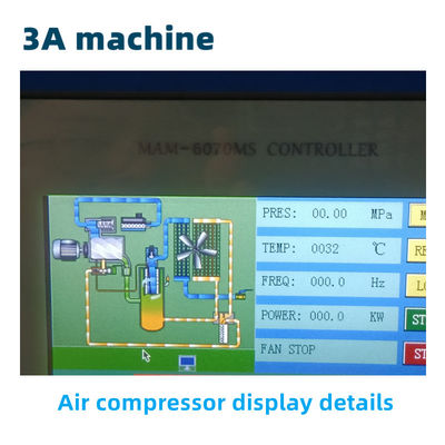 900mm*550mm*1000mm One Pipe 22KW 10bar CQT-Air Compressor Automatic