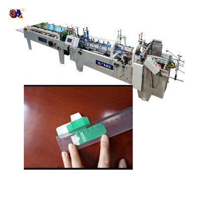 Video outgoing-inspection Provided Mini Box Folder Gluer Machine for Small Box Folding