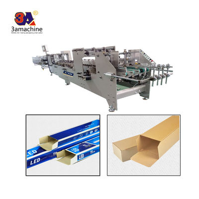 Semi Automatic Folder Gluer Machine with Computerized Pasting and Folding Functions