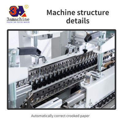 Semi Automatic Folder Gluer Machine with Computerized Pasting and Folding Functions