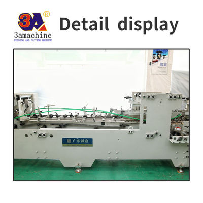 200g-650g Cardboard High Speed Electric Folder Gluing Machine for Paper Material