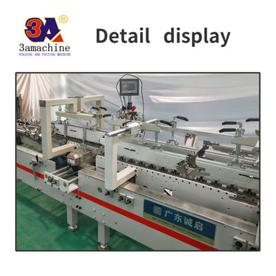 380V Voltage Paper to Paper Pasting Machine Folder Gluer Belt with 3500 kg Capacity