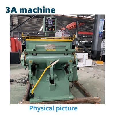 Engine Core Components Die Cutter Cqt 750 Semi-Automatic with High Safety Performance