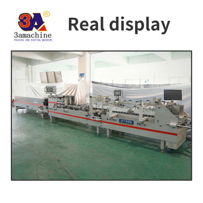 Folder Gluer Machine with 750mm Maximum Expanded Box Size and 0-250m/min Capacity