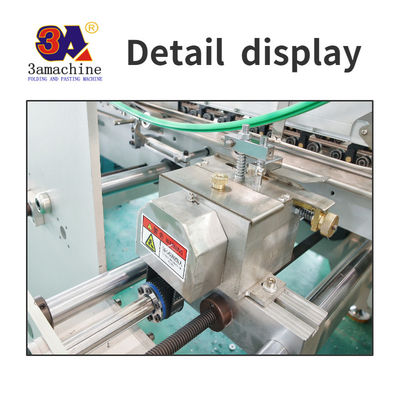 Folder Gluer Machine with 750mm Maximum Expanded Box Size and 0-250m/min Capacity