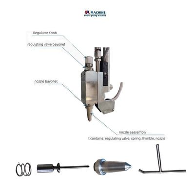 3A-CQ-5 Cold Glue Pasted Valve Paper Bag Machine with and Spray Point Or Line Function