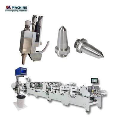 Manufacturing plant hot and cold paper gluing machine with maximum speed of 300m/min
