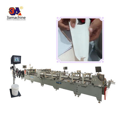 Paperboard and Corrugated Paper Automatic Folder Gluer Machine with 5.5 kg Capacity