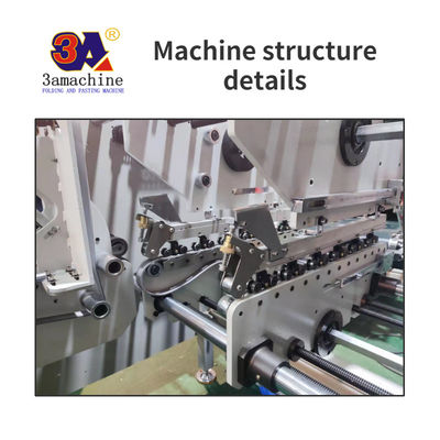 Folder Gluer Machine for Hard Cover Book Making Incorporating Water Soluble Cold Glue