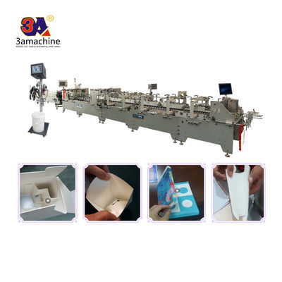 Electricity-powered Durable Automatic Folding Box Gluing Pasting Machine WIGHTE 4.3KG