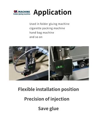Envelope Making Machine 3ACQ3 6 channels 3 guns Hot Melt Folder Gluing Machine