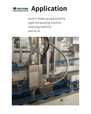 Envelope Making Machine 3ACQ3 6 channels 3 guns Hot Melt Folder Gluing Machine