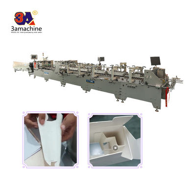 MAXIMUM PAPER WIDTH 2 1050mm 3A Paper Pasting Machinery 6 Corner Box Folder Gluer Machine