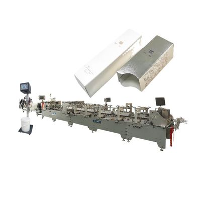 Lock Bottom Box Carton Box Auto Folder Gluer Machine for Paperboard and Corrugated Paper