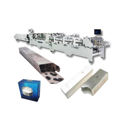 Automatic Continuous Paper Feeding Fold Box Glue Carton Folder Gluer Machine Arrivals