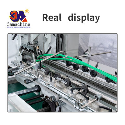 Automatic Continuous Paper Feeding Fold Box Glue Carton Folder Gluer Machine Arrivals