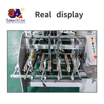 Maximum Paper Width 2 800mm Bottom Folding Box Folder Gluer with Flexo-Printing