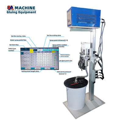 3ACQ-1 6 Channels 1 Gun Maximum Working Frequency 500 Points/Sec Folder Gluer Machine