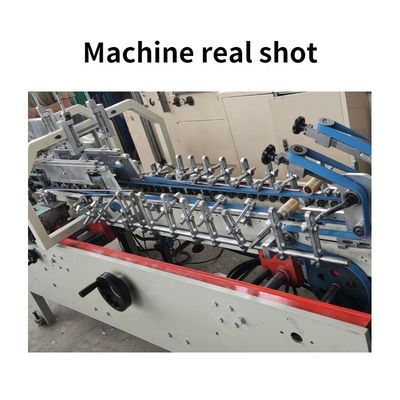 Box Folding and Gluing Machine with 380V Voltage Box Unfolded Size width 120mm-500mm