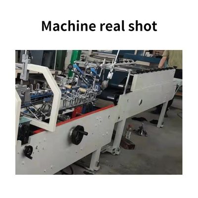 Box Folding and Gluing Machine with 380V Voltage Box Unfolded Size width 120mm-500mm