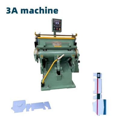 PVC Card Die Cutter CQT750 Semi-Automatic Die-Cutting Machinery with 380V Voltage