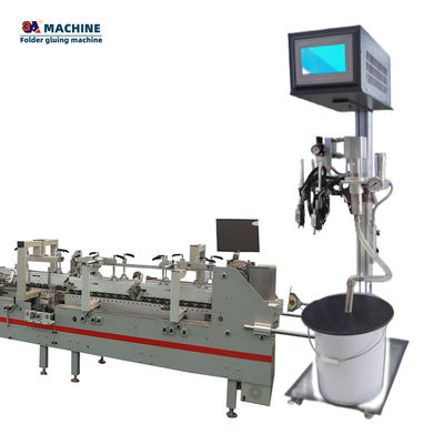 6 Channel 4 Cold Glue Guns Perfume Box Making Machine with Optional Configurations