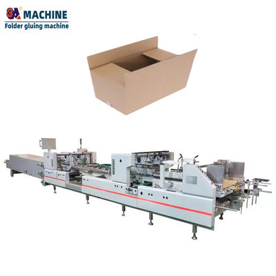 CQT1500 Corrugated Box Folder Gluer Side Pasting for Speed Automatic Folding and Gluing