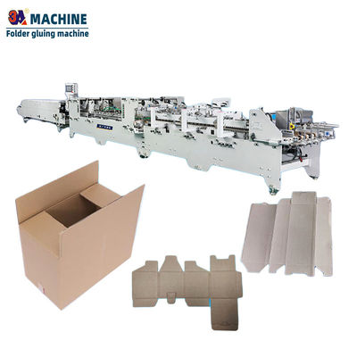 CQT1500 Corrugated Box Folder Gluer Side Pasting for Speed Automatic Folding and Gluing