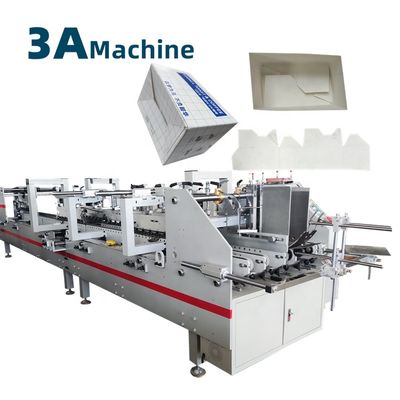 CQT900YG-2 Pre-Folded Pre-Folding Bottom Lock Box Pasting Machine for Different Boxes