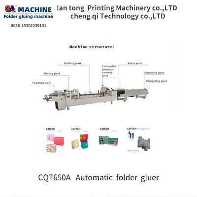 CQT650A accuracy Video Inspection Folder Gluer Parts for Pasting Paper Glue Machine